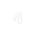 Road America Track Outline Stickers — 5-Pack (4 Inch)