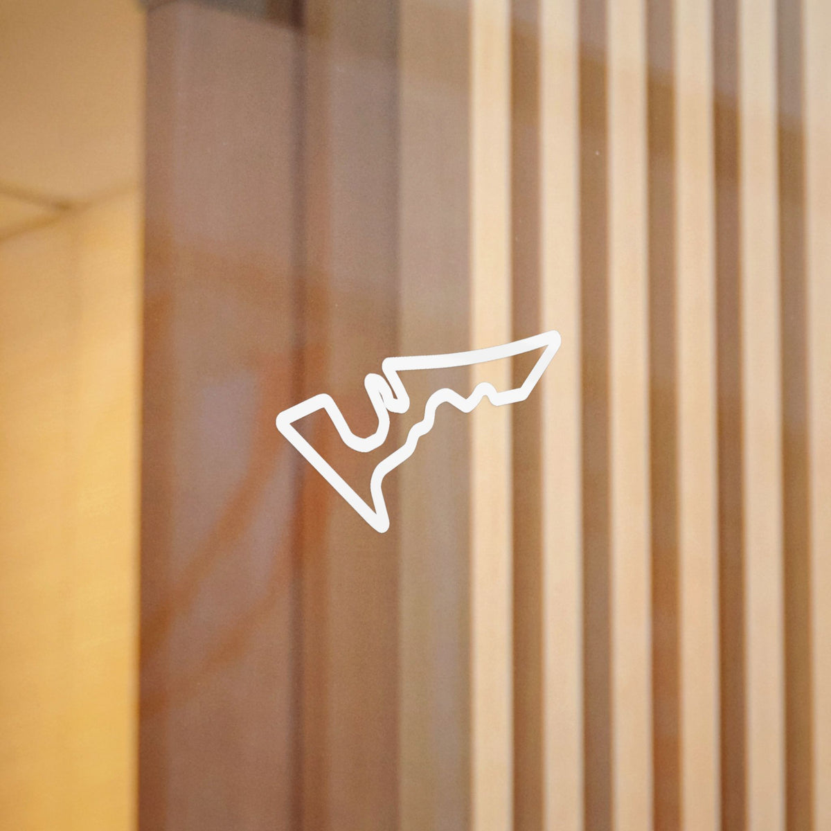 COTA Track Outline Stickers — 5-Pack (4 Inch)