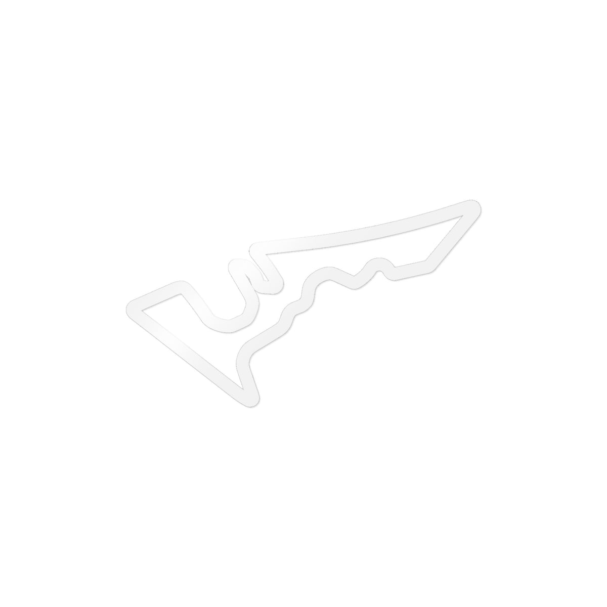 COTA Track Outline Stickers — 5-Pack (4 Inch)