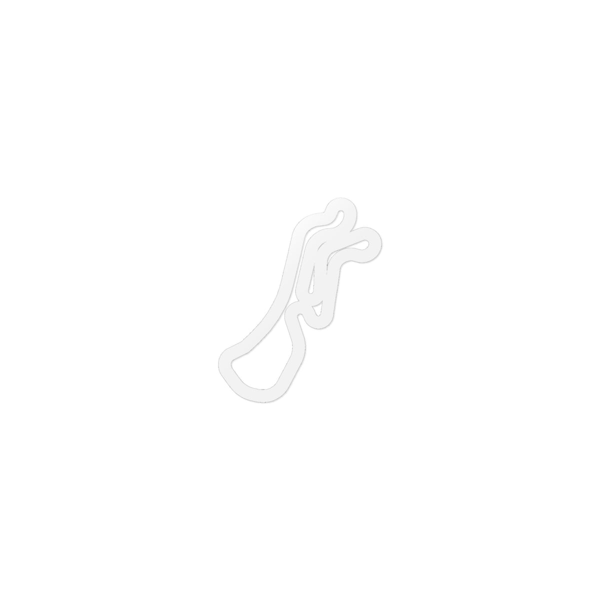 Palmer Track Outline Sticker — 4 Inch